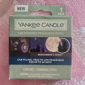 Yankee Candle Car Powered Midsummer's Night Refill Pack 60 Days Of Fragrance
